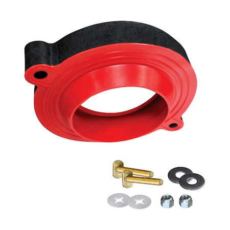 B & K Korky Wax Free Toilet Seal Rubber and Foam For Universal 6000BP